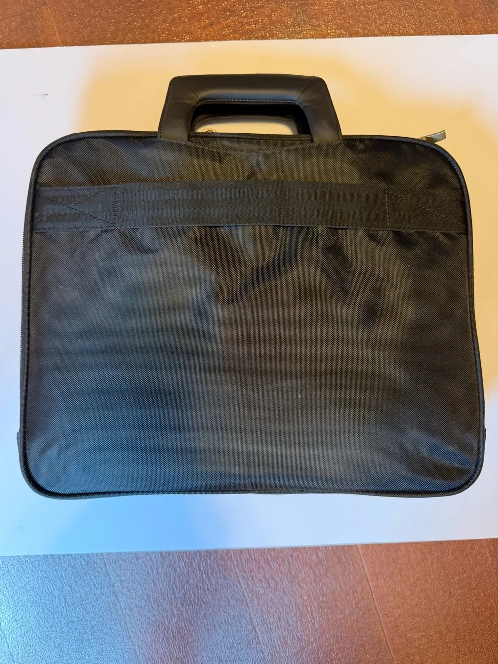 DELL COMPUTER LAPTOP BRIEFCASE SHOULDER/MESSENGER NYLON BAG BLACK STRAP NEW